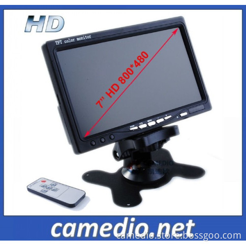 7inch Standalone Car Rear View LCD Monitor with Digital Screen&24V for Big Vehicles Optional